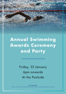 Poster Swim Awards 2015